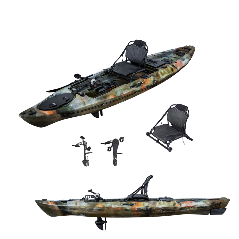 Fishing Kayak Sit In - Perahu Kayak Tunggal 2025 Factory 12ft