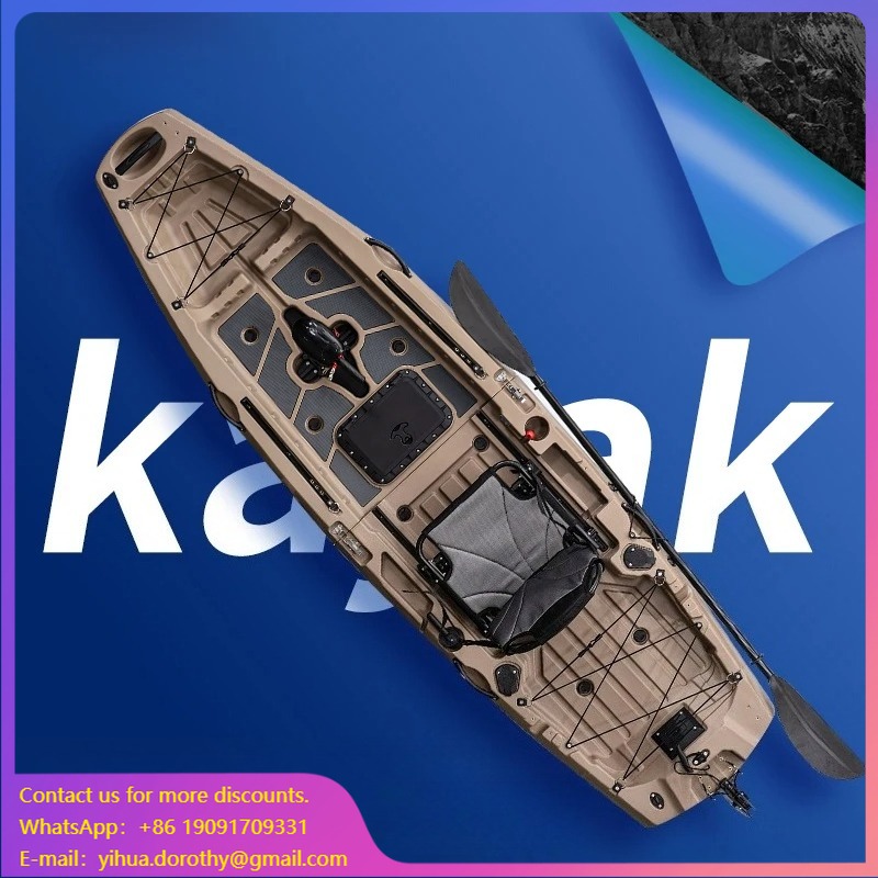 Fishing Kayak Pedal Drive - Perahu Kayak Modular LLDPE dengan Mesin,
