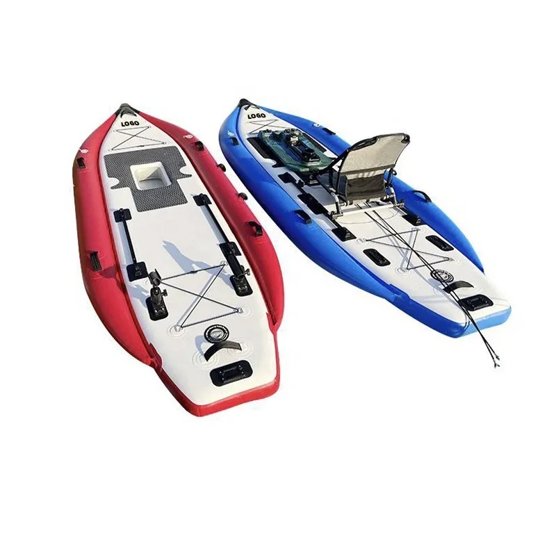 Fishing Kayak Pedal Drive - Perahu Kano Tiup Kayak Pedal Tunggal