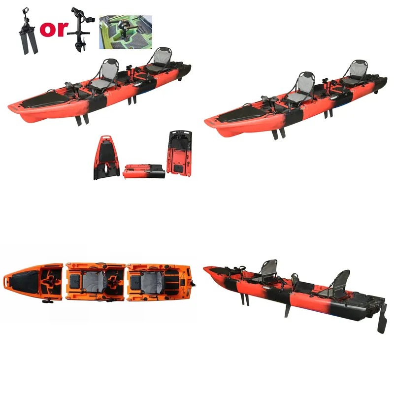Kayak Modular Plastik Keras 14 - Fishing Kayak Sit In ulasan dan harga