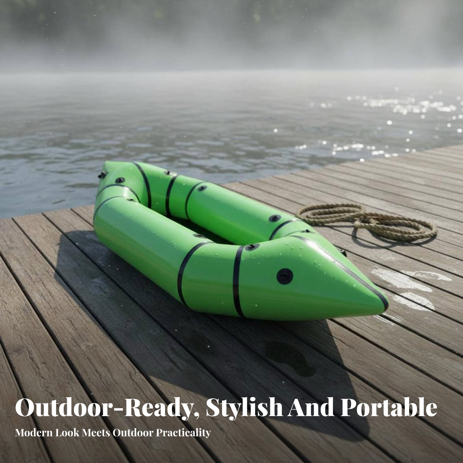 Perahu Kayak Tiup 1 Orang, Per - Fishing Kayak Inflatable ulasan dan harga