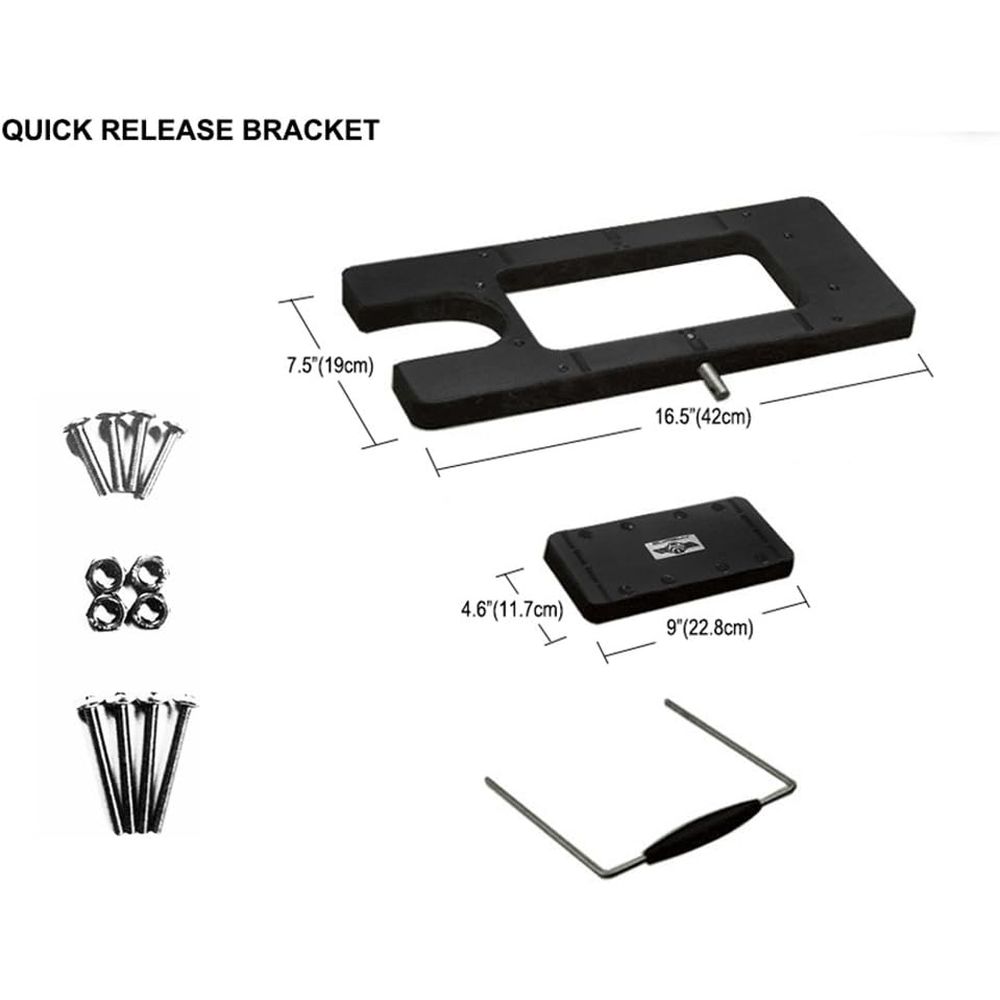Braket Lepas Cepat untuk Motor - Fishing Kayak Trolling Motor ulasan dan harga